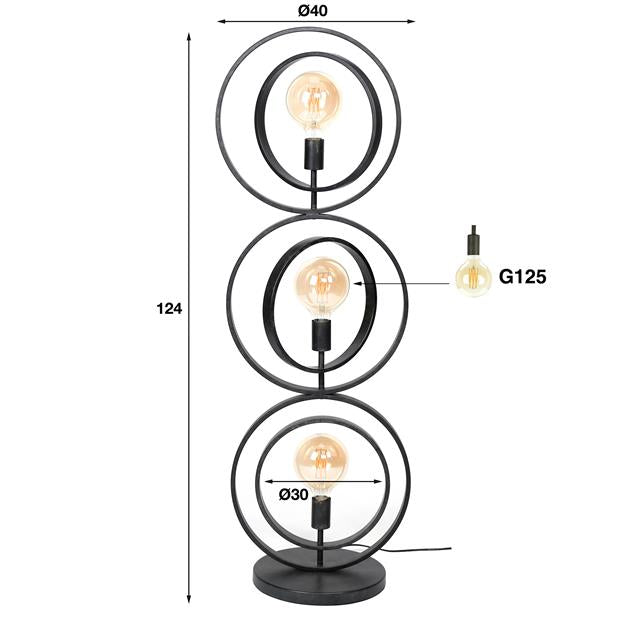 Vloerlamp 3L Turn around