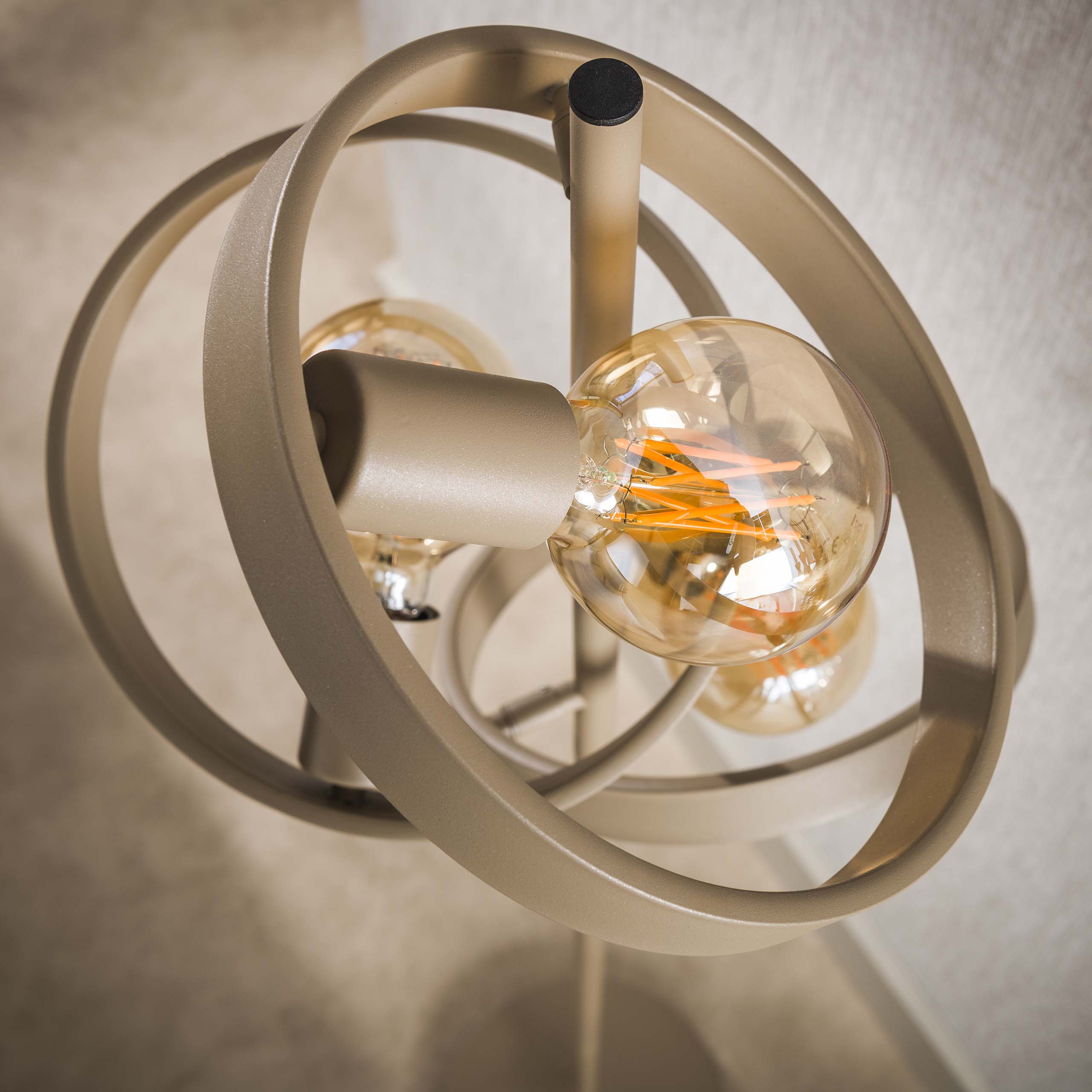 Vloerlamp Hover 3 Lichts Beige