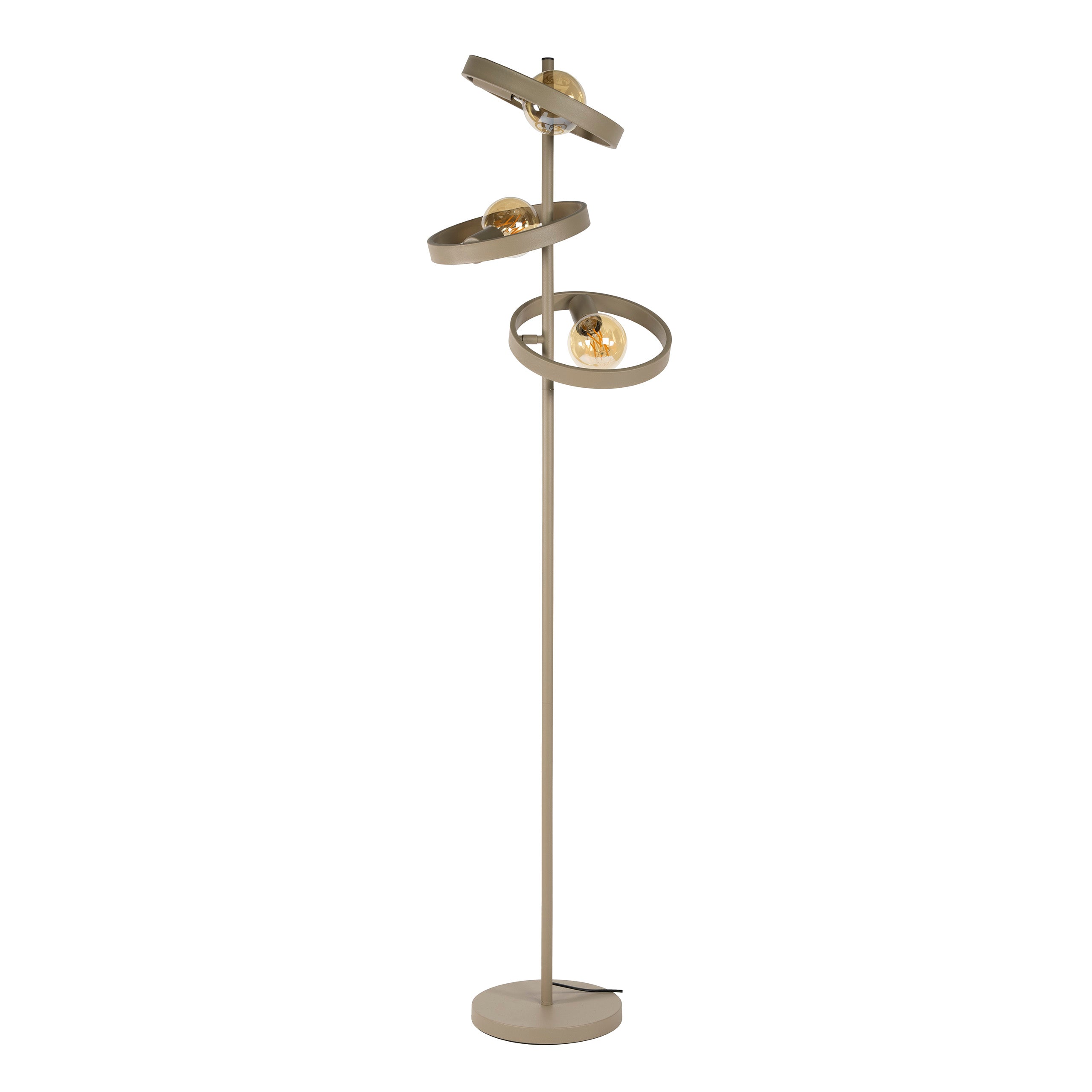 Vloerlamp Hover 3 Lichts Beige