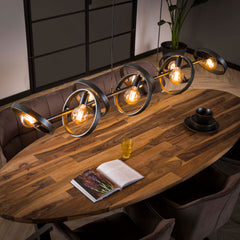 Hanglamp Hover 8 Lichts Charcoal