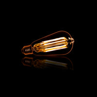 Lichtbron Led St64 Filament Druppel Amber Glas