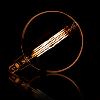 Lichtbron Led G200 Filament Bol O20Cm Amber Glas