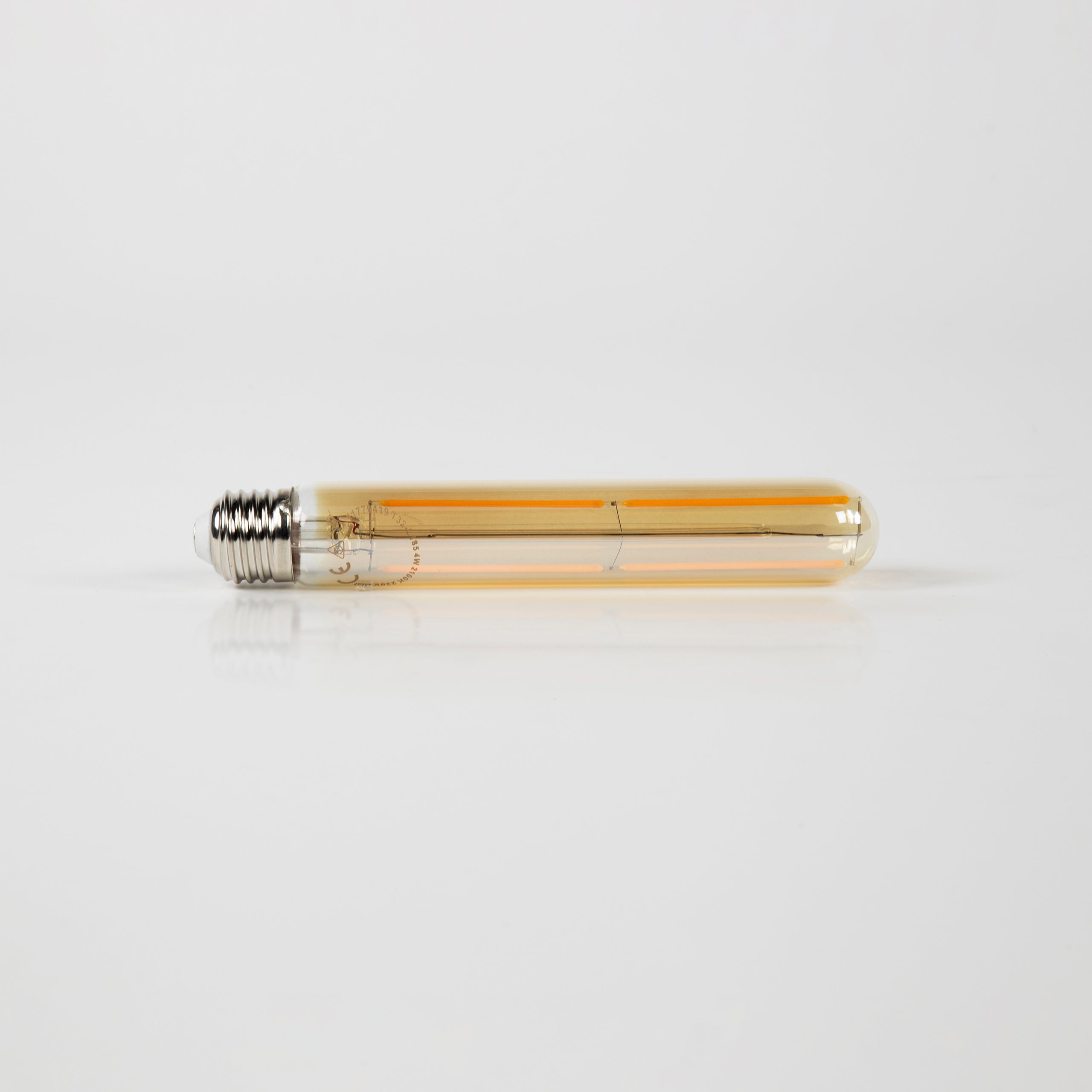 Lichtbron Led T32 L185 Filament Buis 18 5Cm Amber Glas