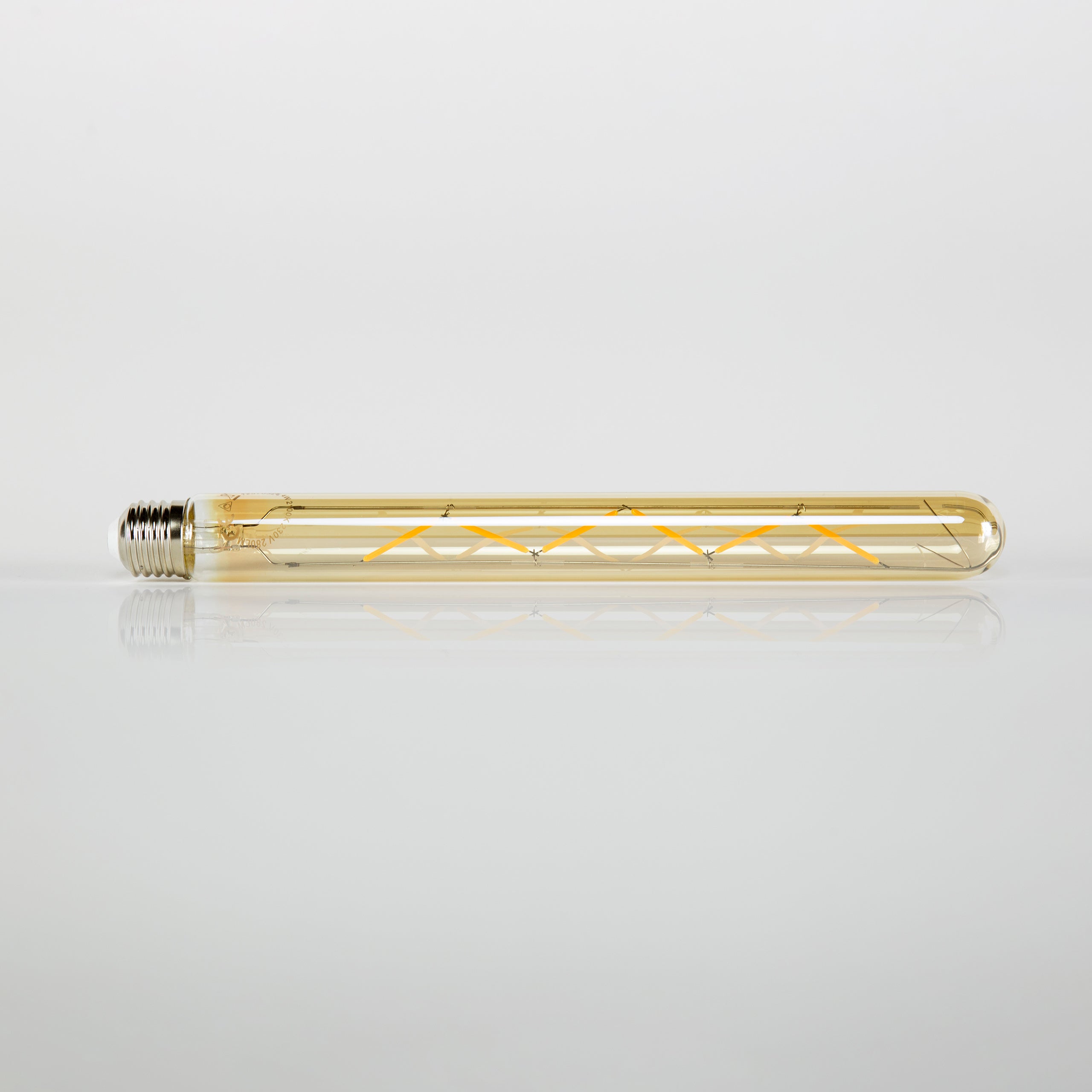 Lichtbron Led T32 L300 Filament Buis 30Cm Amber Glas