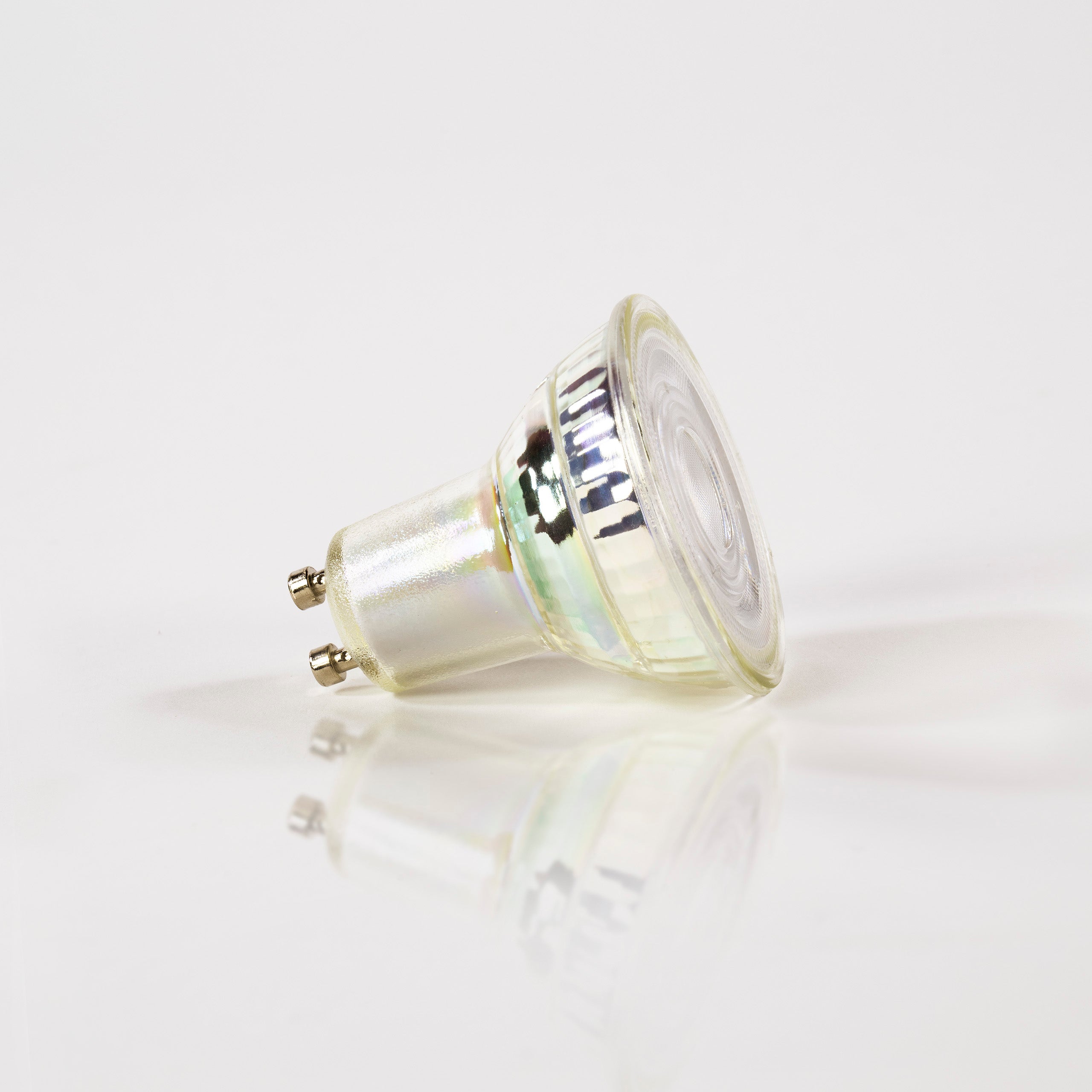 Lichtbron LED GU10 dimbaar / Transparant glas