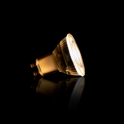 Lichtbron Led Gu10 Dimbaar Transparant Glas