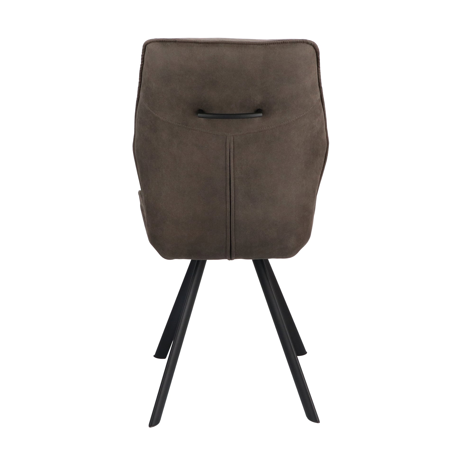 Eetkamerstoel Jade Stof Cowboy 104 Grey Leg Black