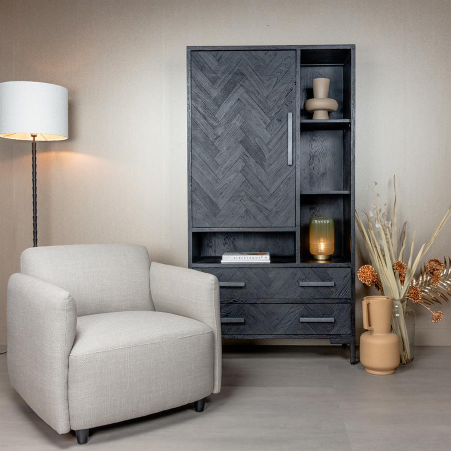 Fauteuil – Bradfort – Wit – Tower Living