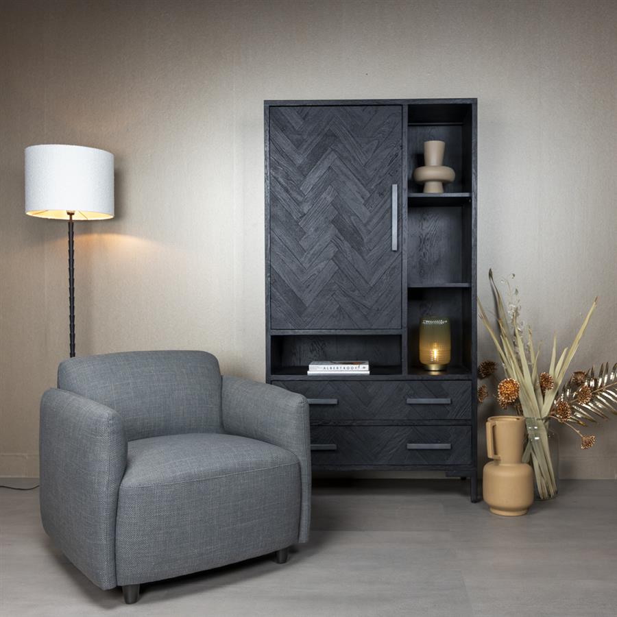 Fauteuil – Bradfort – Grijs – Tower Living