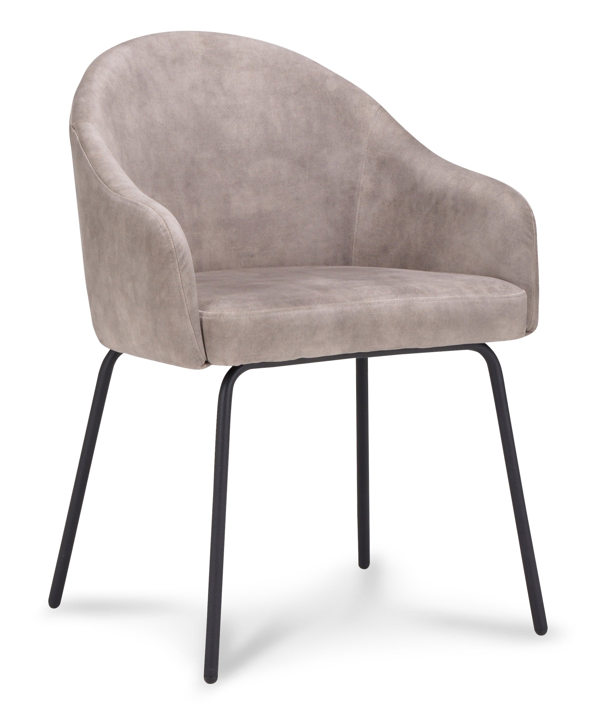 Armstoel Beau Stof Adore Clay Leg Black