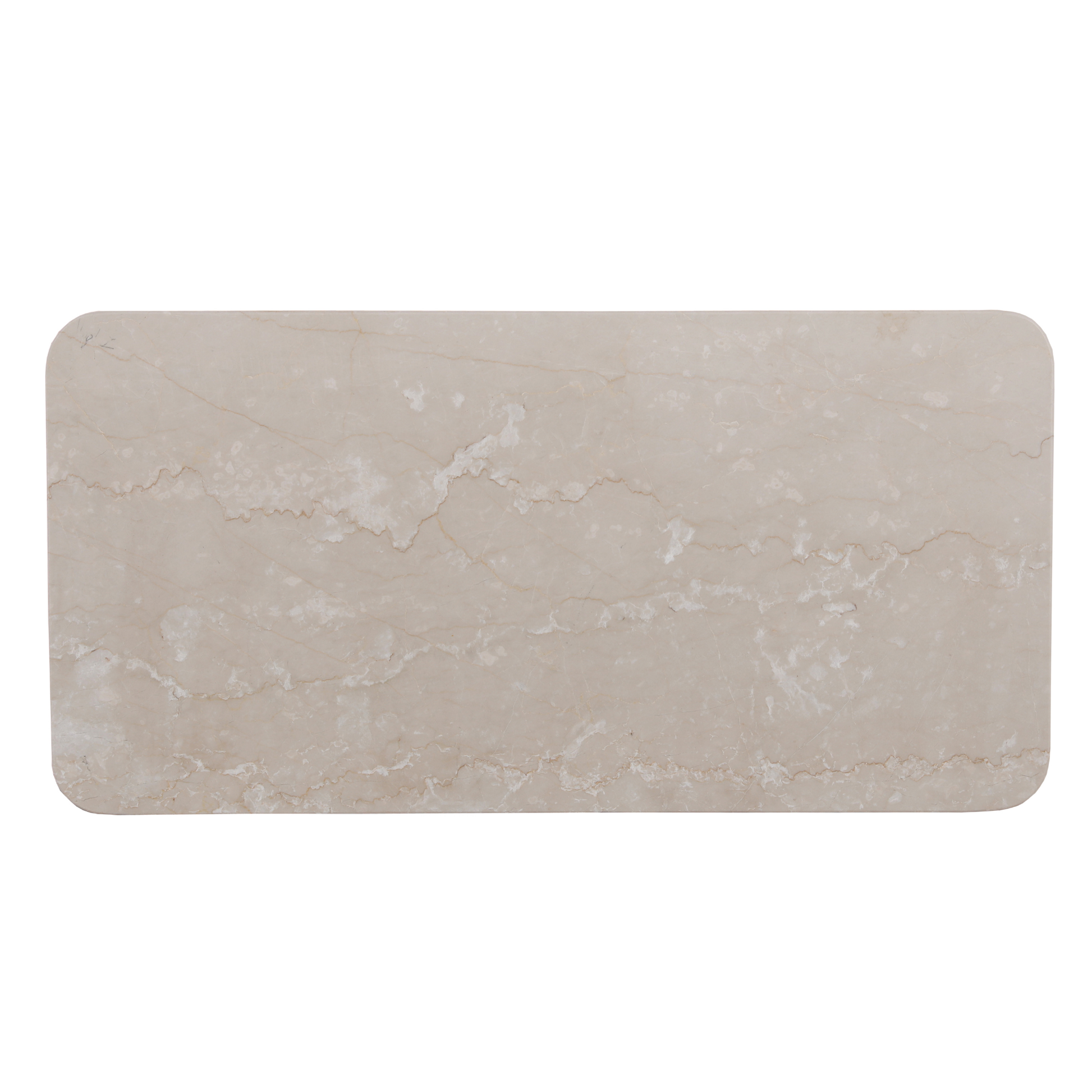 Bovenblad Boekenkast Dallas Beige  Marmer