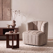 Draaifauteuil Louis Beige