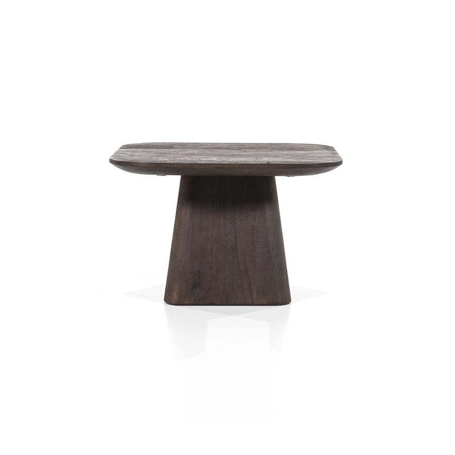 Bijzettafel Aron vierkant 60x60 - bruin