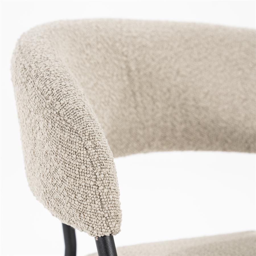 Stoel Luka - taupe Copenhagen