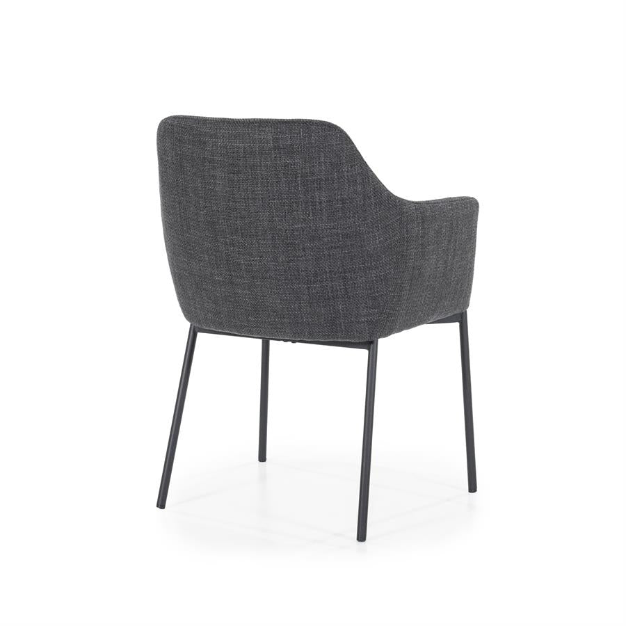 Stoel Paul - antraciet Linea