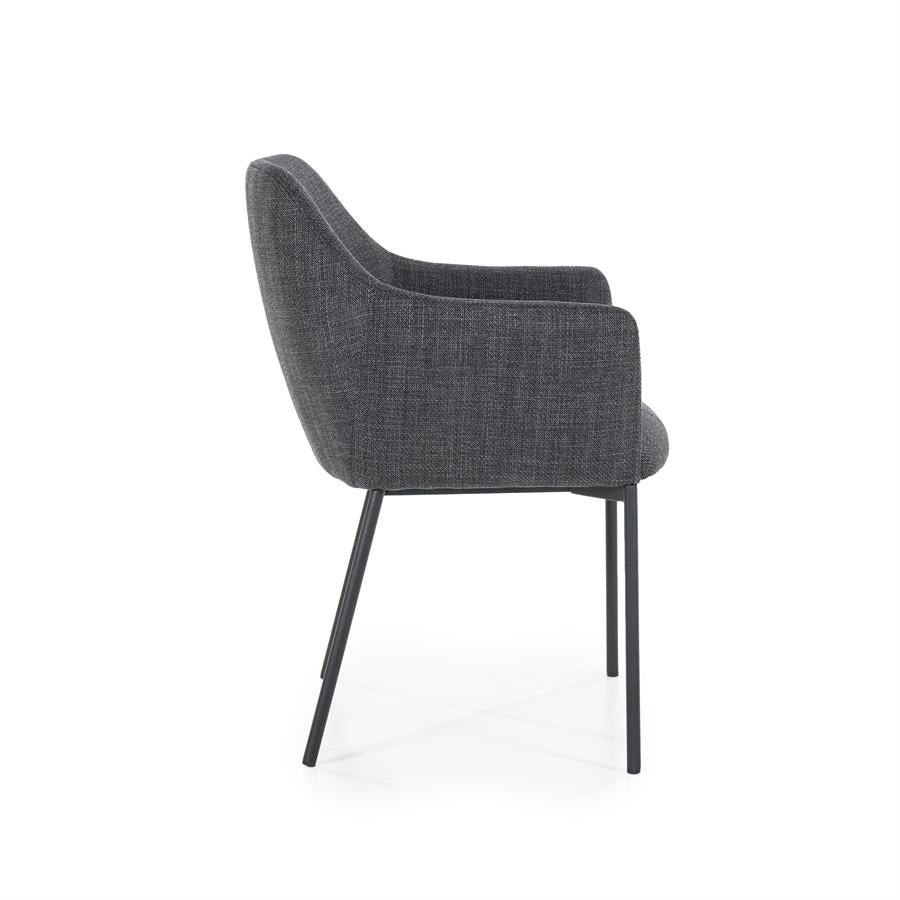 Stoel Paul - antraciet Linea