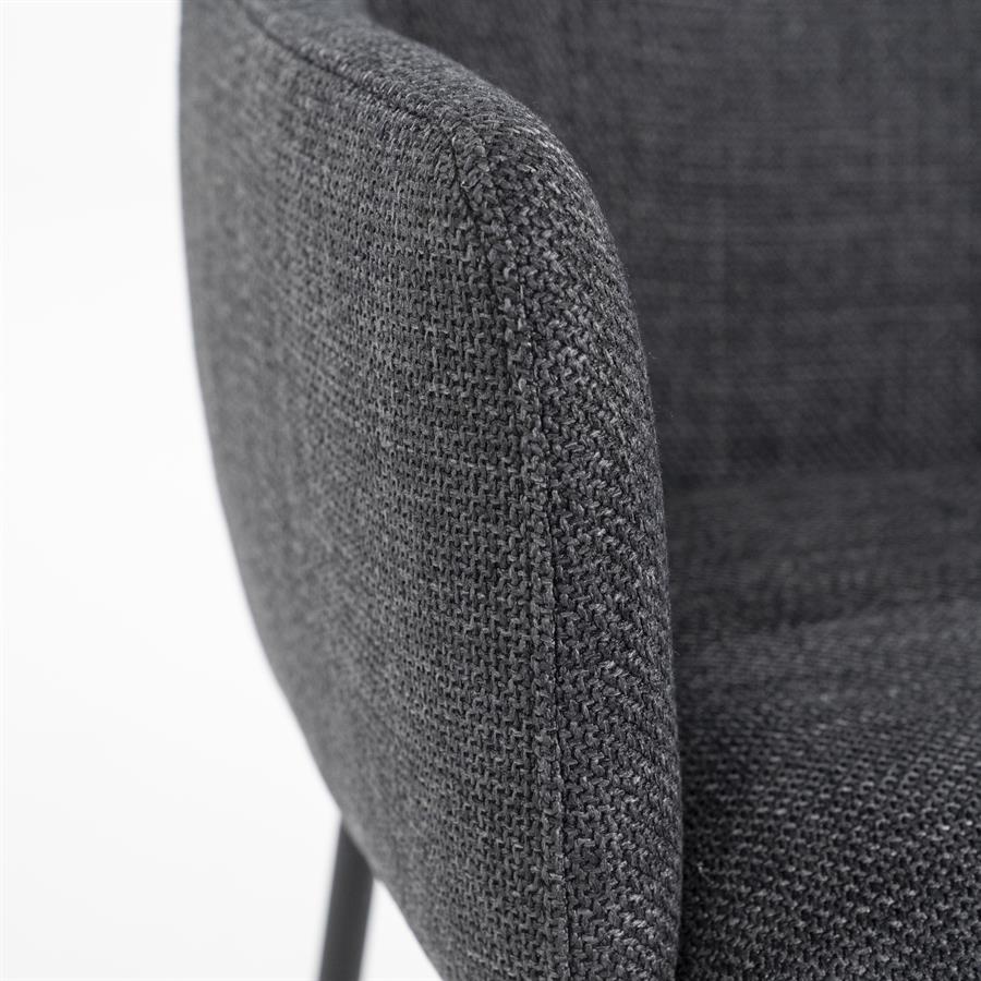 Stoel Paul - antraciet Linea