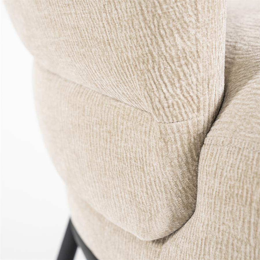 Fauteuil David - taupe Safari