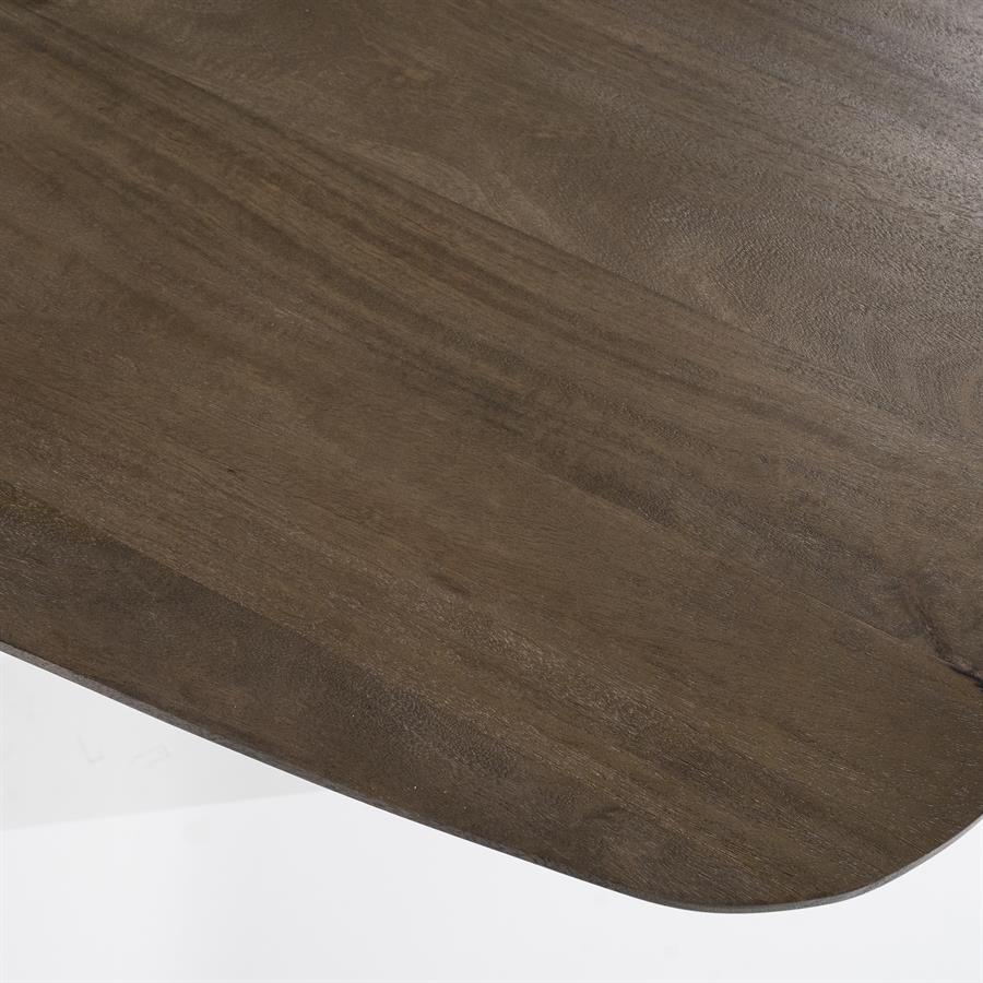 Eettafel Nikki 240x100 - bruin
