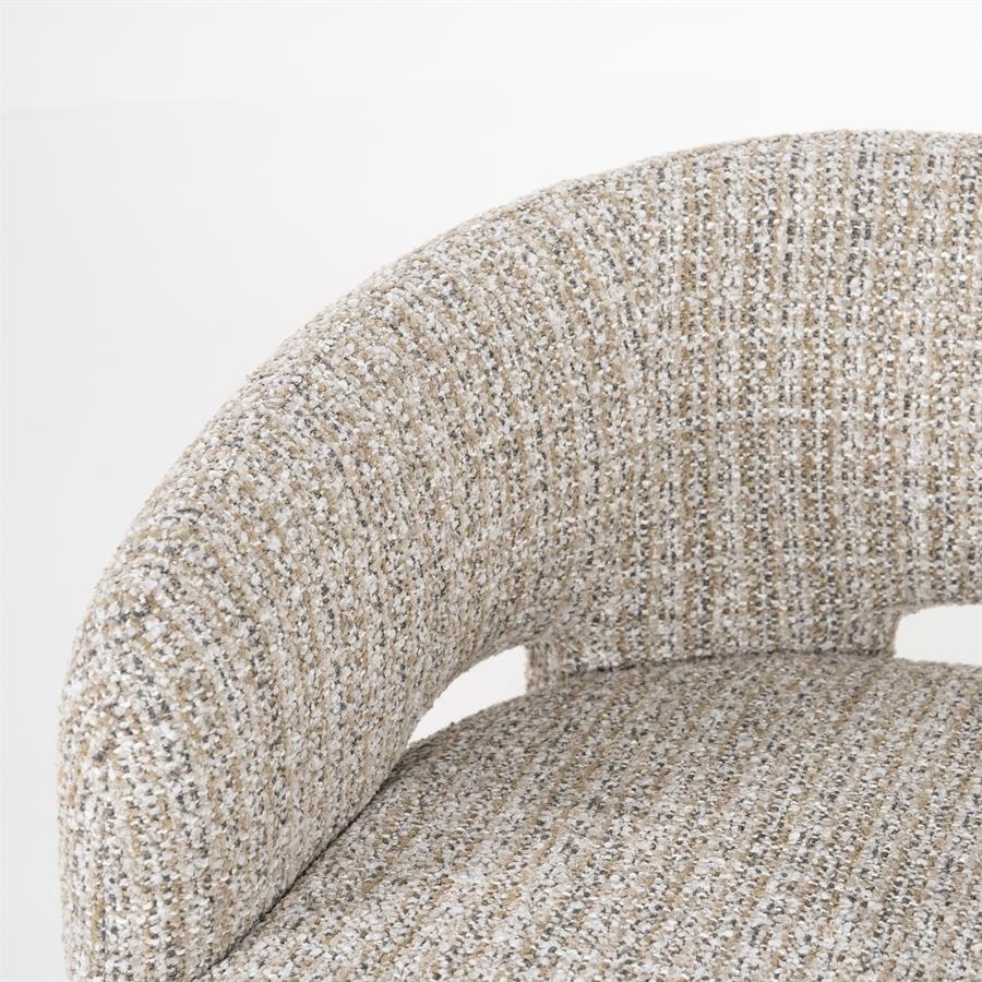 Fauteuil Hamilton - taupe Asti