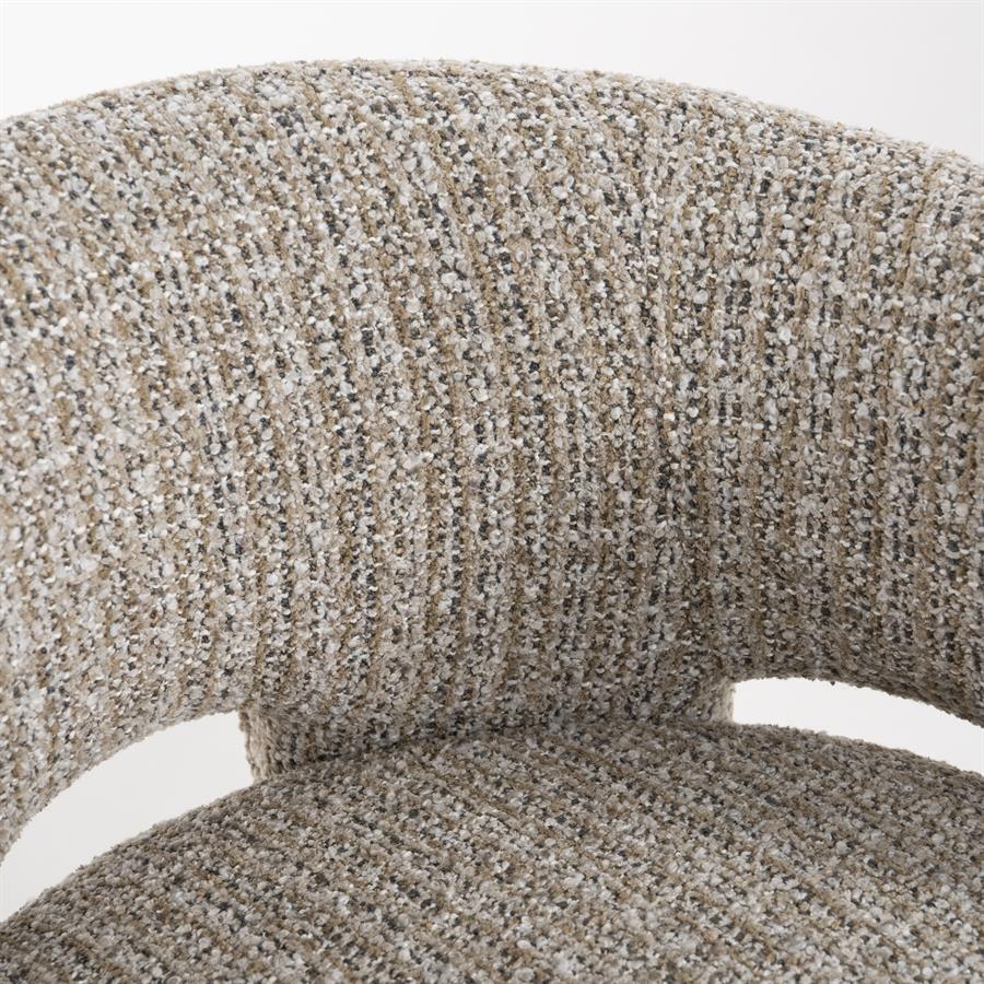 Fauteuil Hamilton - taupe Asti