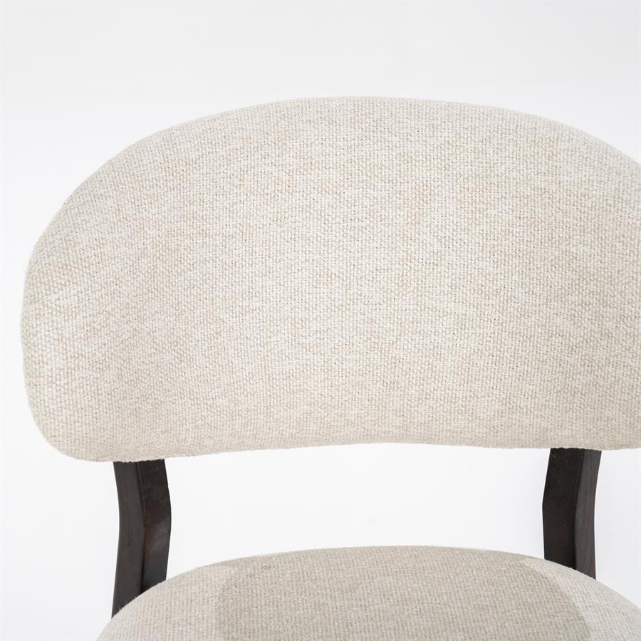 Stoel Mikky bruin - beige Moon