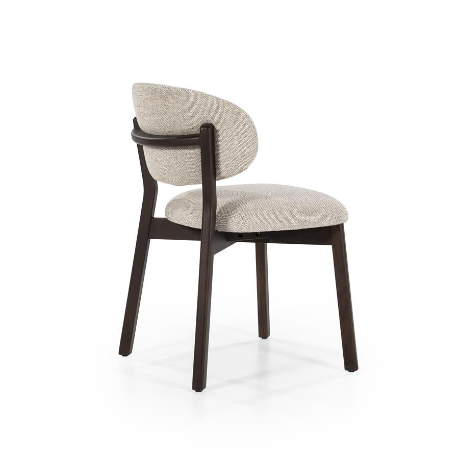 Stoel Mikky bruin - taupe Moon