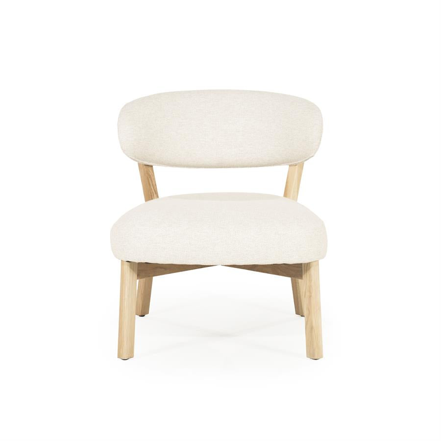Fauteuil Mikky naturel - beige Moon