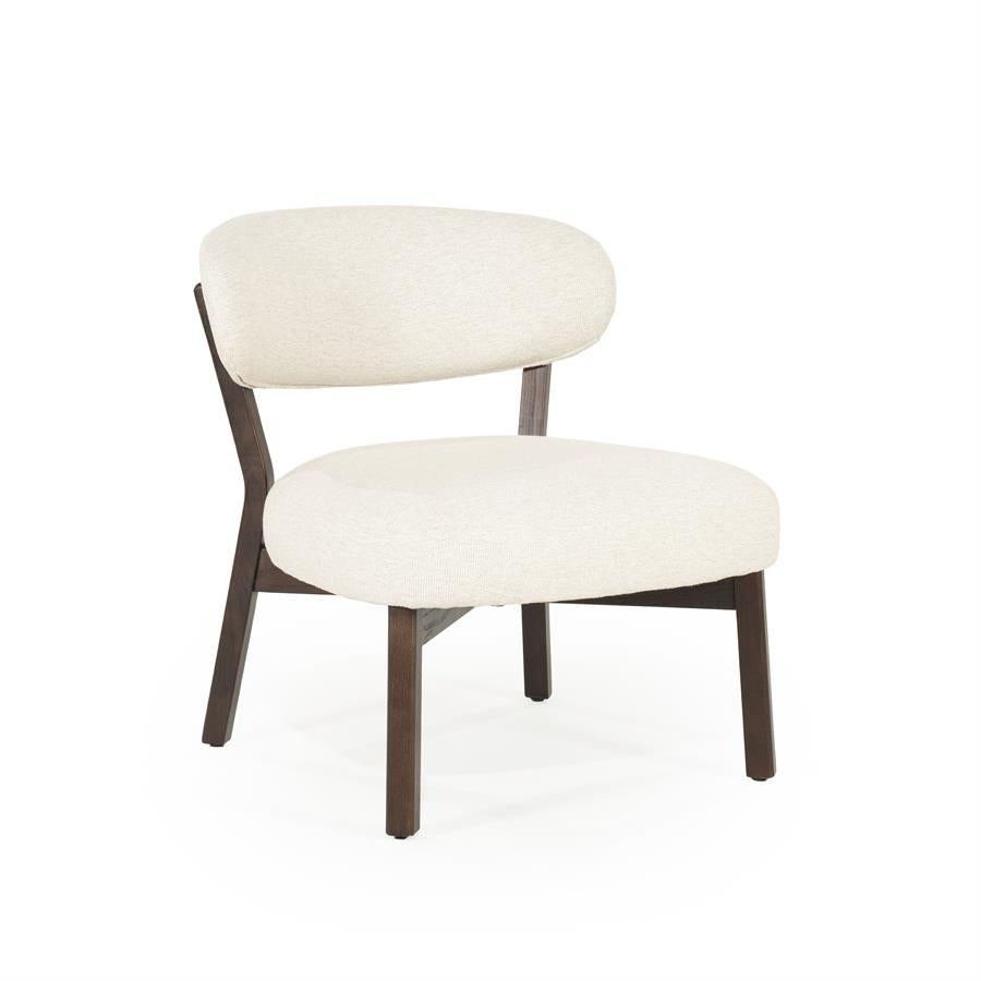 Fauteuil Mikky bruin - beige Moon
