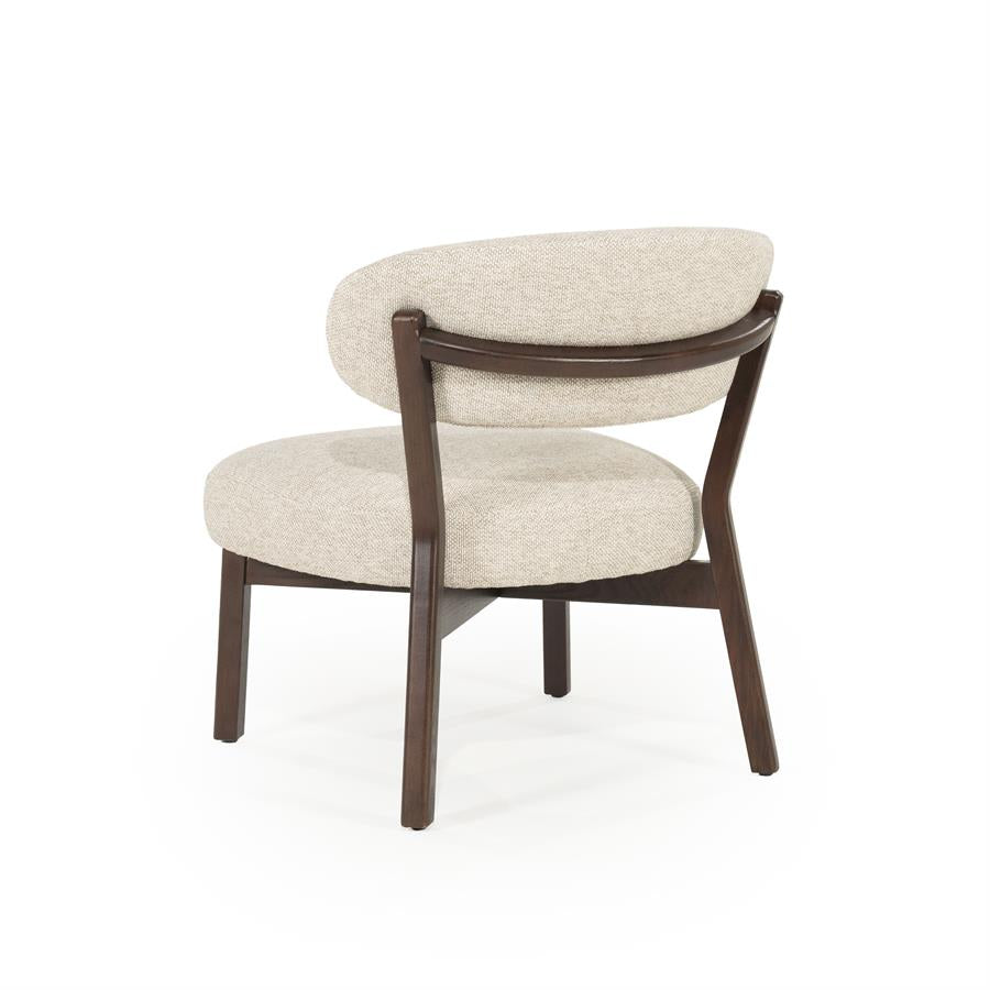Fauteuil Mikky bruin - taupe Moon