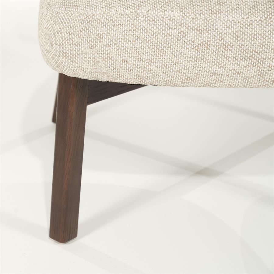 Fauteuil Mikky bruin - taupe Moon
