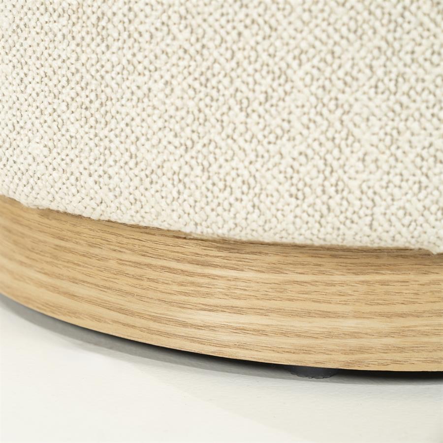 Poef Avah small - beige Mantz