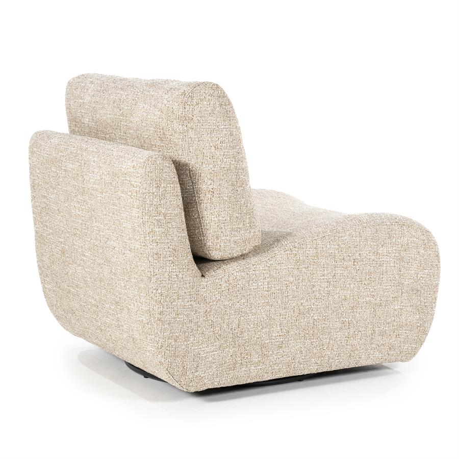 Fauteuil Lucia - taupe Donna