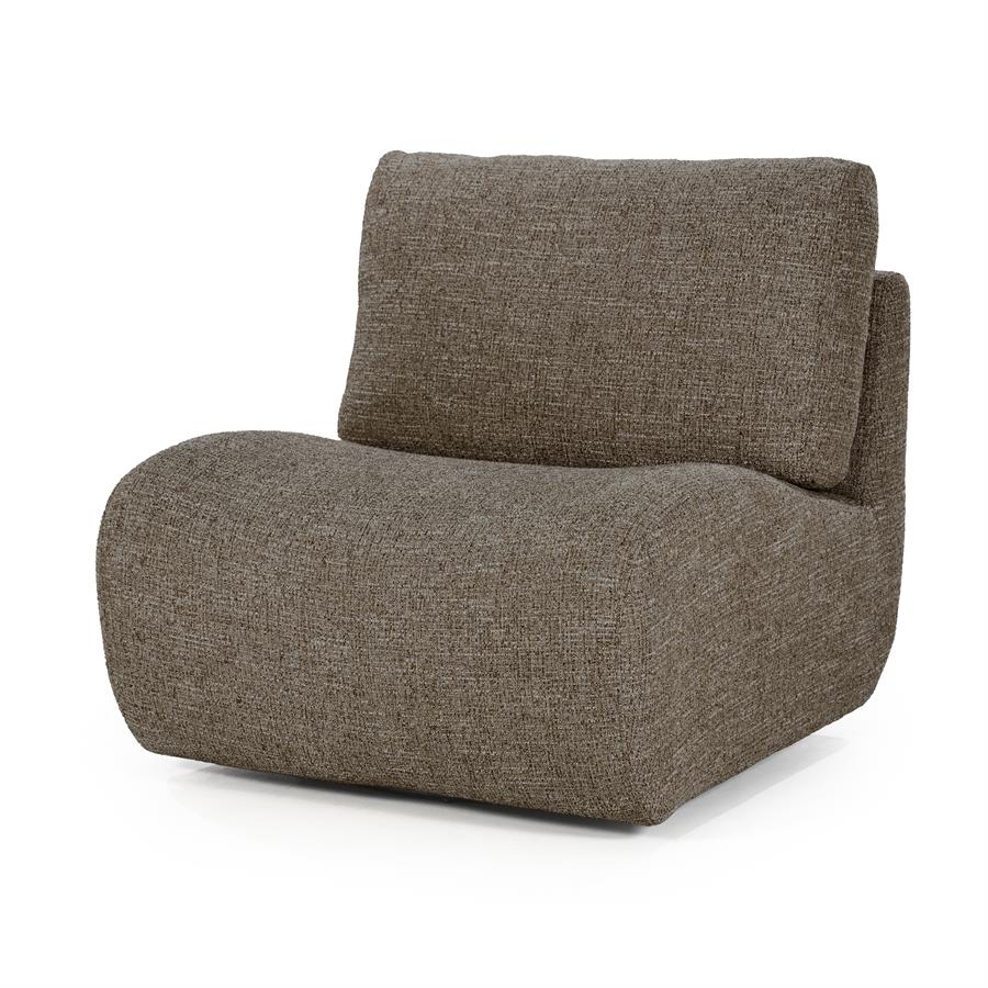 Fauteuil Lucia - bruin Donna