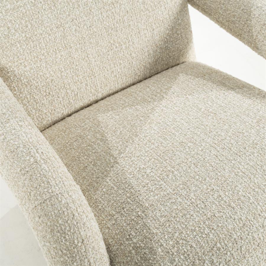 Fauteuil Monica - beige Asti