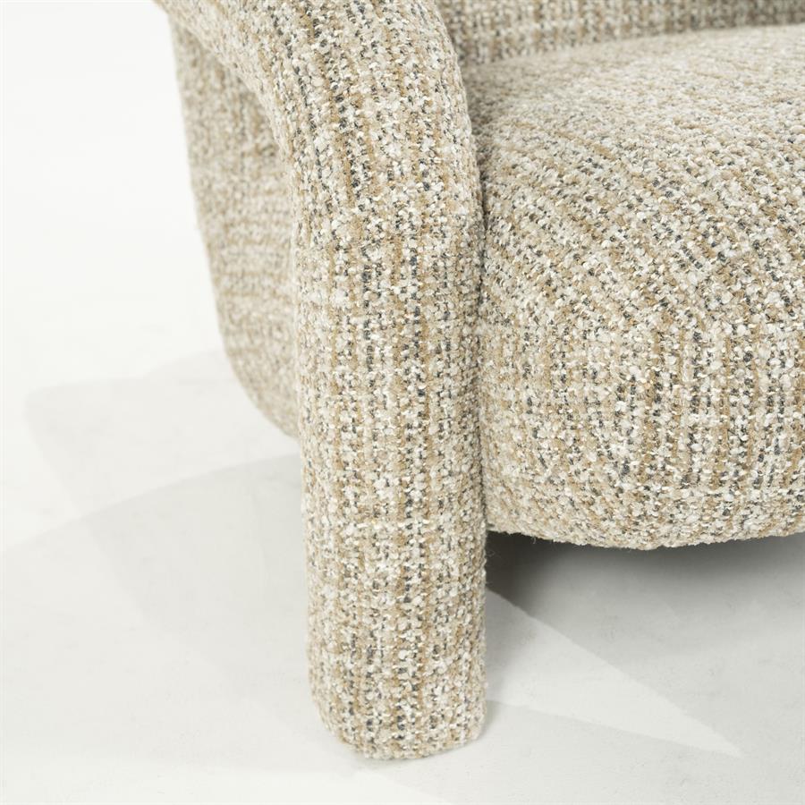 Fauteuil Monica - taupe Asti