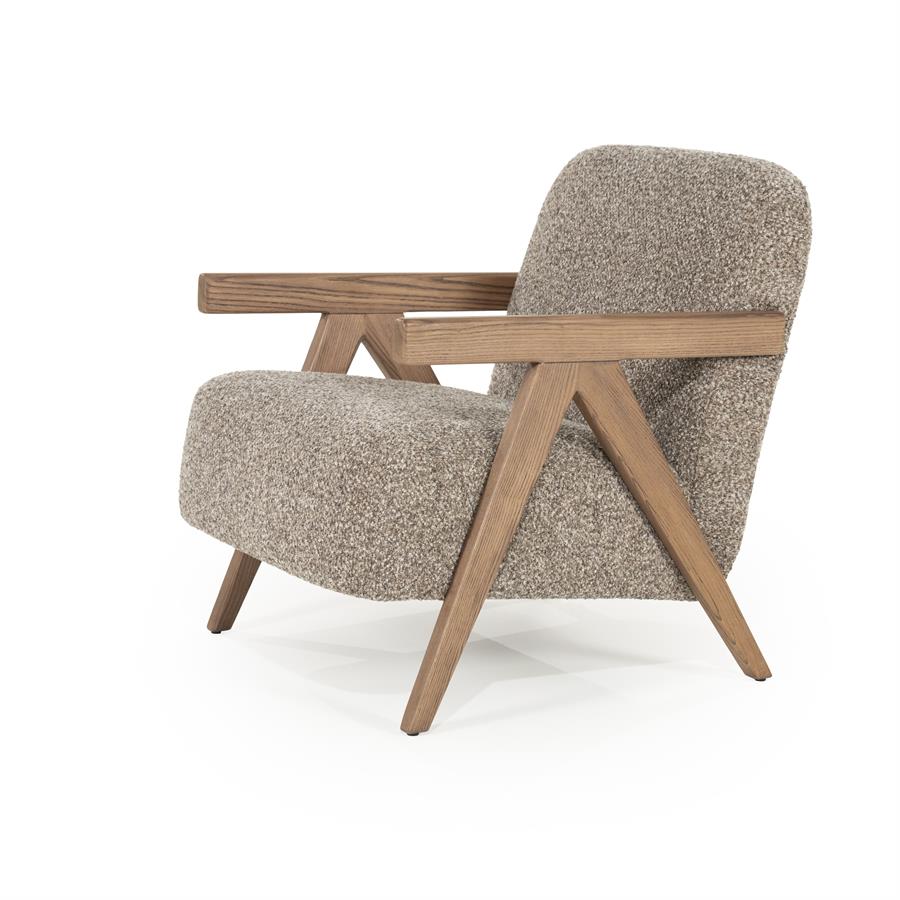 Fauteuil Francis - taupe Flou