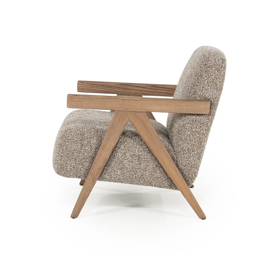 Fauteuil Francis - taupe Flou