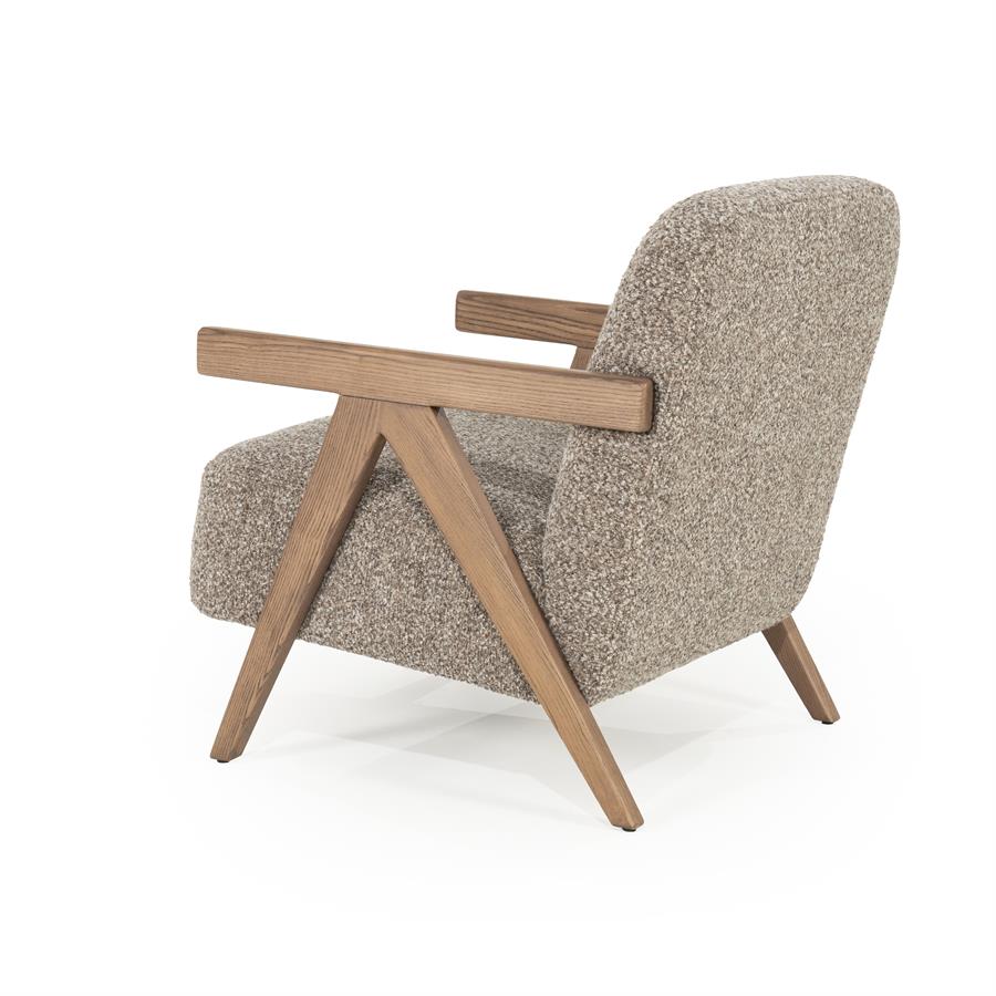 Fauteuil Francis - taupe Flou