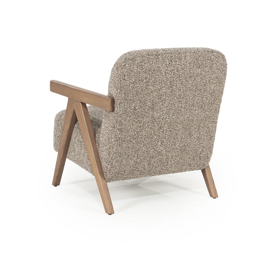 Fauteuil Francis - taupe Flou