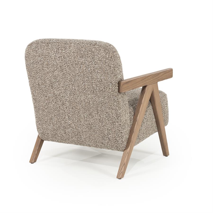 Fauteuil Francis - taupe Flou
