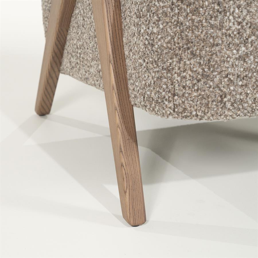 Fauteuil Francis - taupe Flou