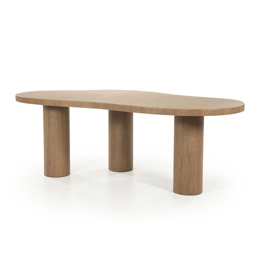 Eettafel Bobbie - lichtbruin