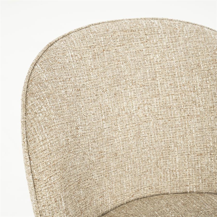 Stoel Molly - taupe Donna