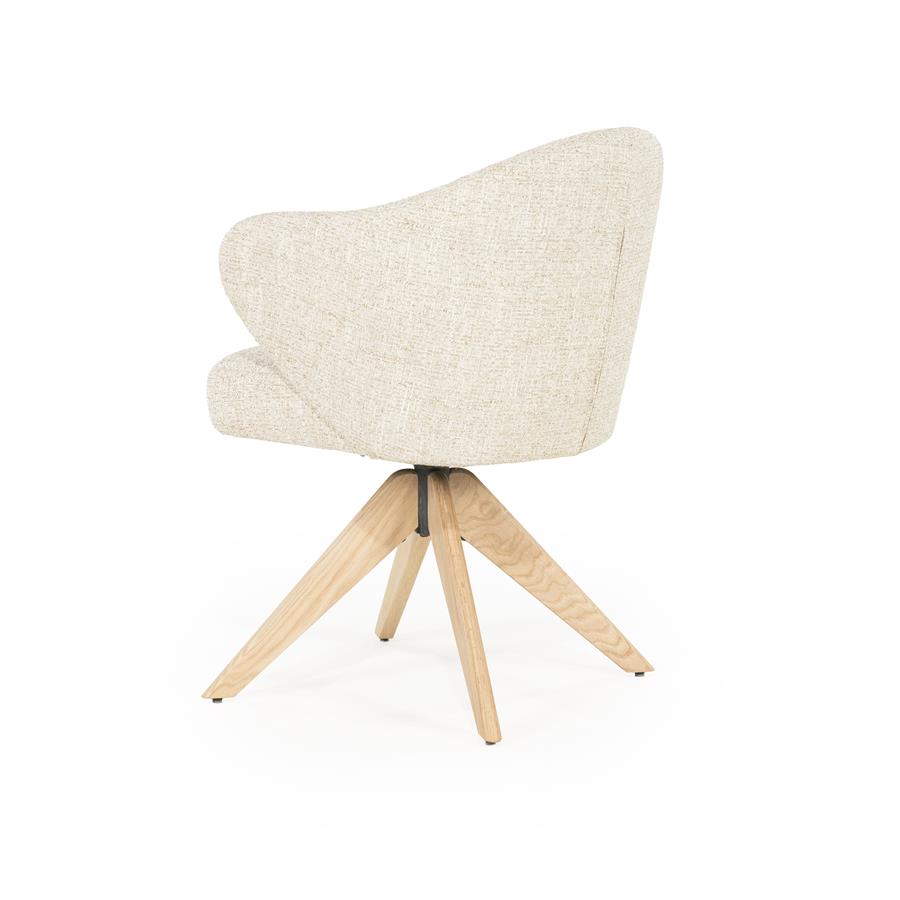 Stoel Connor naturel - beige Donna