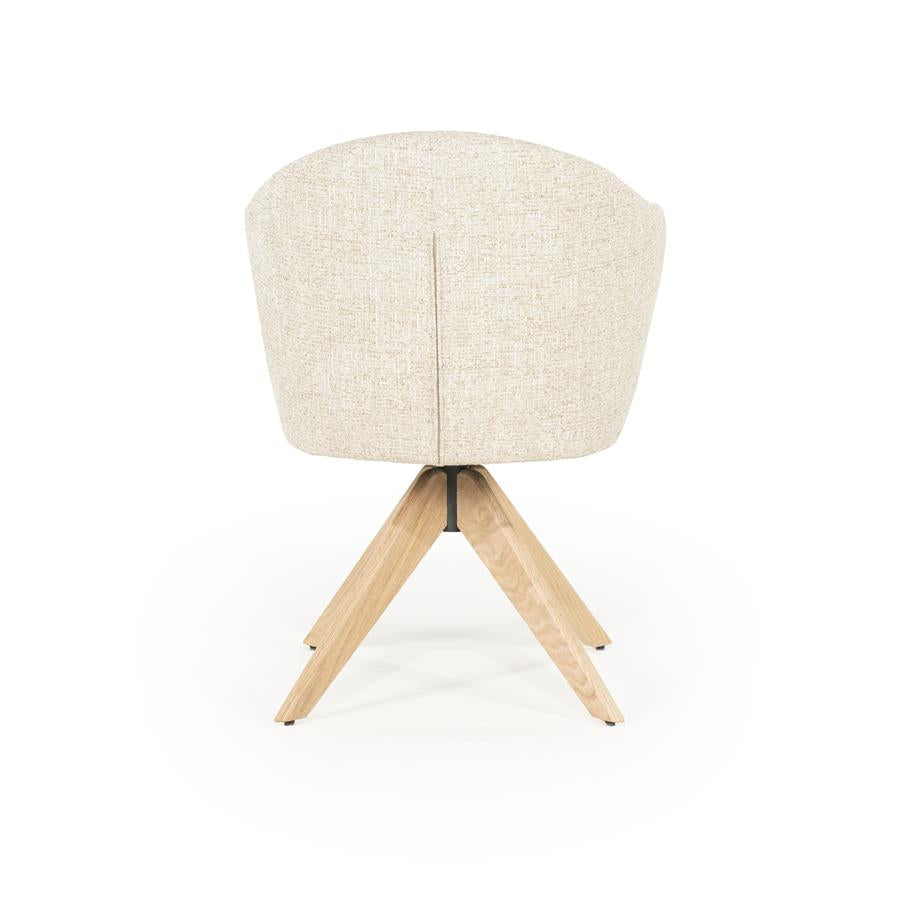 Stoel Connor naturel - beige Donna