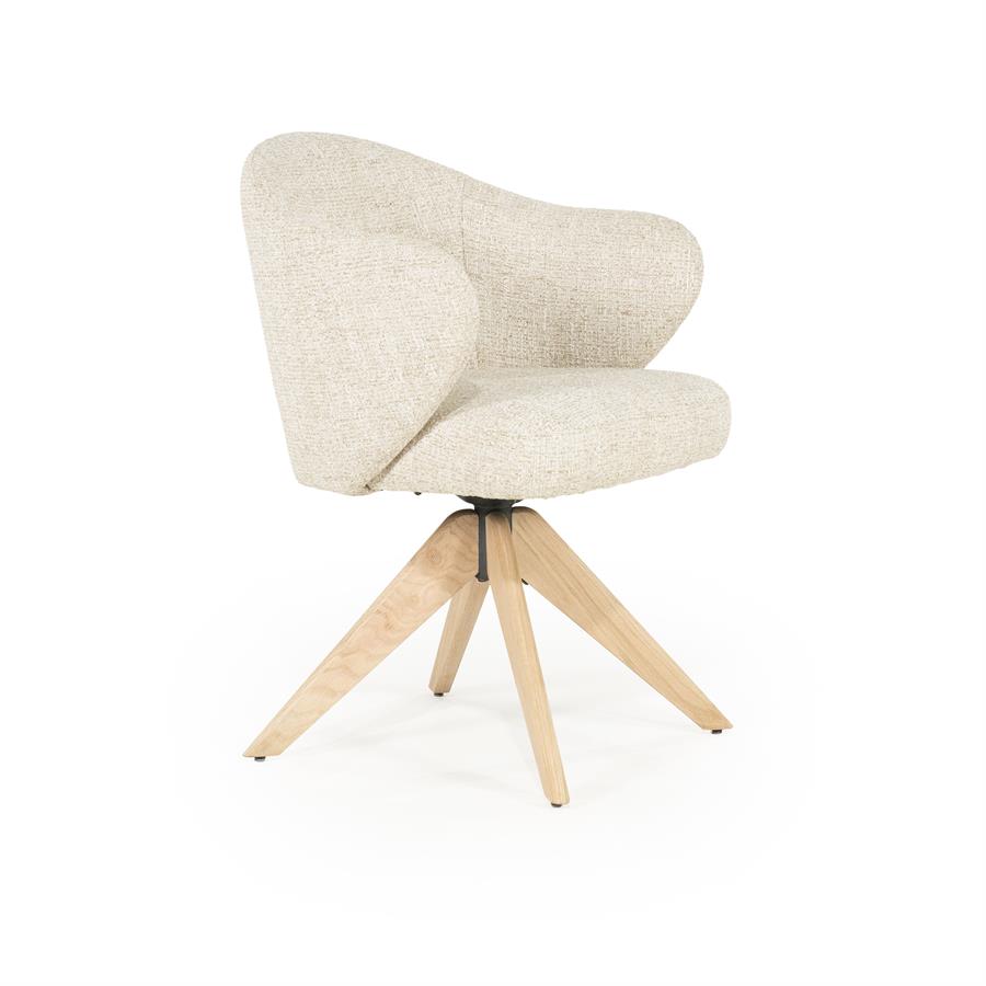 Stoel Connor naturel - beige Donna