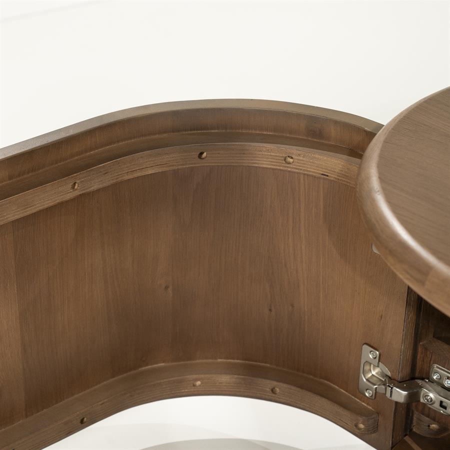 TV meubel Josh 240 cm - bruin