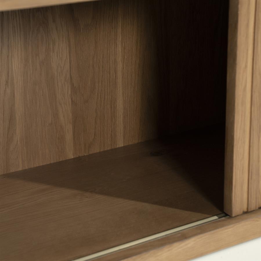 TV meubel Milo 180 cm - bruin