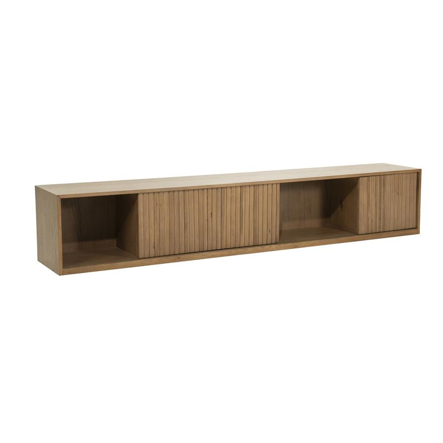 TV meubel Milo 240 cm - bruin